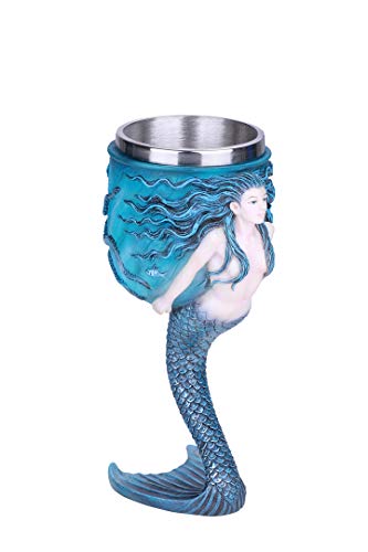 Pacific Trading Mermaid Chalice Wine Cup New von Pacific Giftware