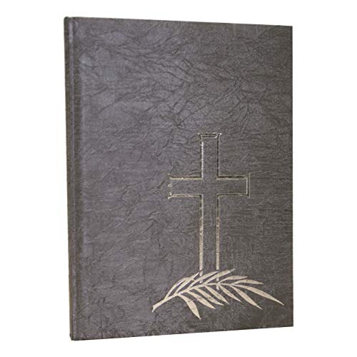 Pagna 30931-10 Gedenkbuch"Kreuz mit Palmwedel" anthrazit von Pagna