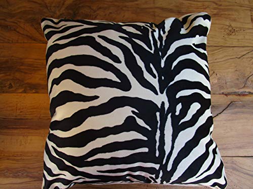PAGO POCO Kissenbezüge oder Dekokissen Zebra-Design aus Samt, 100% Made in Italy. 50X50 von Pago Poco