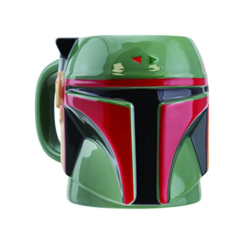 Boba Fett Tasse à café en céramique en forme de casque | Licence officielle Star Wars Decor von Paladone