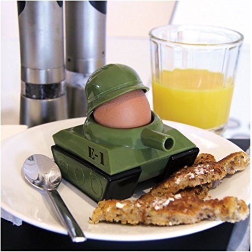 Eierbecher 2er Set [Egg-Splode] | Eierbecher & Toastschneider aus Kunststoff von Paladone