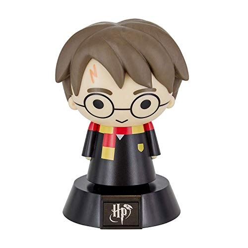 Paladone Harry Potter Mini Leuchte Harry Potter schwarz/hautfarben/braun, bedruckt, aus Kunststoff, in Geschenkverpackung. von Paladone