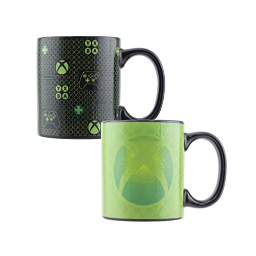 Paladone XBOX Heat Change Ceramic Coffee Mug | Officially Licensed XBOX One Cute Accessories von Paladone