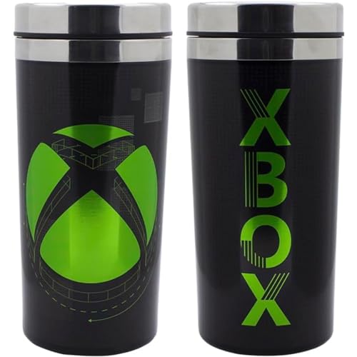 Paladone XBOX Metal Travel Mug | XBOX One Coffee Mug Series X Officially Licensed Merchandise von Paladone