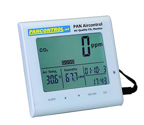 PAN Aircontrol Digital-Luftgüte-Messgerät CO2 Messgerät Warnmelder von Pancontrol.at