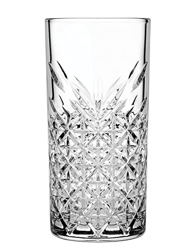 Pasabahce Hospitality Brand Gläser 52800 Zeitlose Longdrinkgläser, 425 ml, 4 Stück von Pasabahce