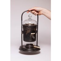 Antiker Jugendstil Kaffeezubereiter - Samowar Aus Der Art Deco Ära, Stilvolle Kaffeemaschine Im Nouveau Design von PatinaVienna