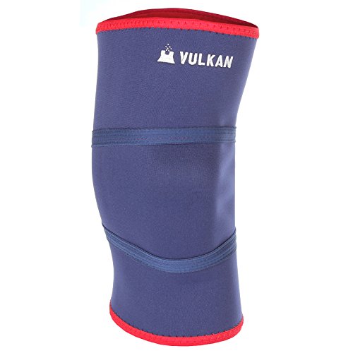 Vulkan Classic Neoprene Knee Support, Navy Blue/Red, X-Small von Patterson Medical