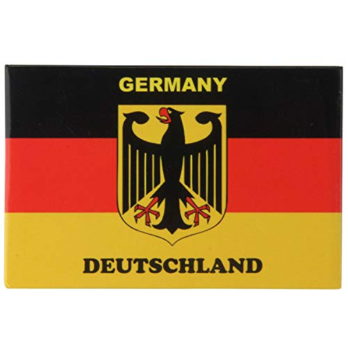 Pawlowski Souvenirs & Postkarten Kühlschrankmagnet 8 cm x 5,5 cm Germany Deutschland Flagge von AWEHIRU