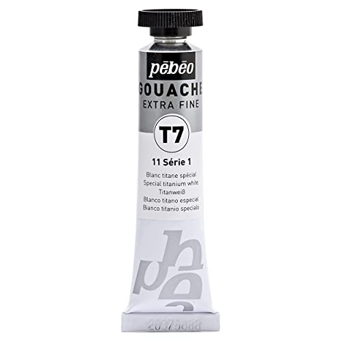 Pebeo Studio Gouachefarbe, 20 ml weiß-Titan von Pébéo