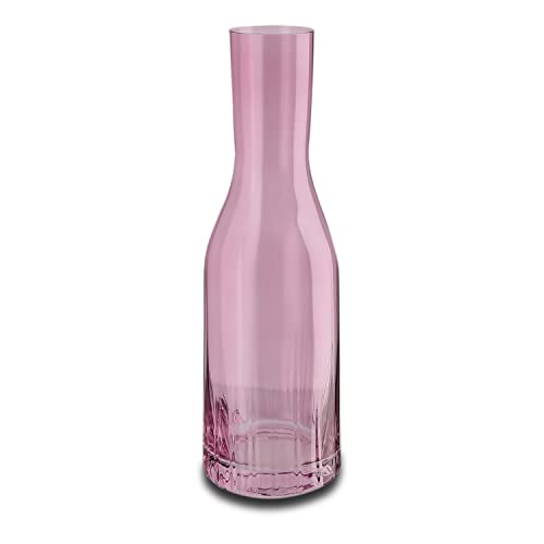 Peill+Putzler Germany Karaffe rosa, 1,2L Volumen, aus hochwertigem Kristallglas, sehr pflegeleicht da Spühlmaschinengeeignet, Glanzstücke für jede Gelegenheit von Peill+Putzler Germany