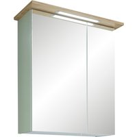 Saphir Spiegelschrank "Quickset 963 Badschrank, 2 Spiegeltüren, 2 Einlegeböden, 60 cm breit" von Saphir
