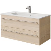 Saphir Waschtisch "Serie 6025 Mineralmarmor-Waschtisch mit Unterschrank, 97 cm breit" von Saphir