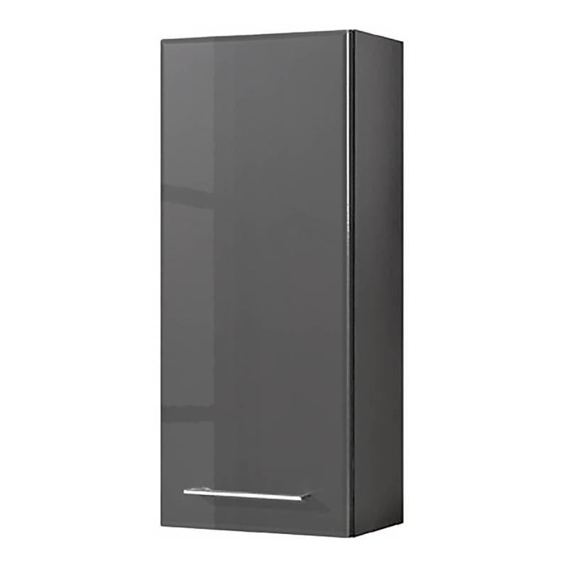 Pelipal Hängeschrank Java Grey Spanplatte Hochglanz Anthrazit 30x70x20 cm (BxHxT) Modern von Pelipal