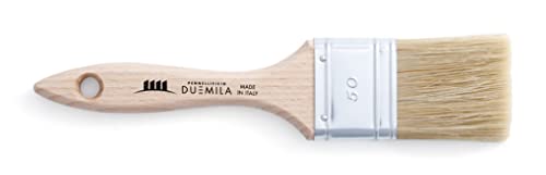 PENNELLIFICIO 2000 | Malpinsel mit lackiertem Holzgriff, Universalpinsel, für Lacke und Farben, Wände, Holz, Eisen, Breite der Lünette 50 mm - Made in Italy von Pennellificio 2000