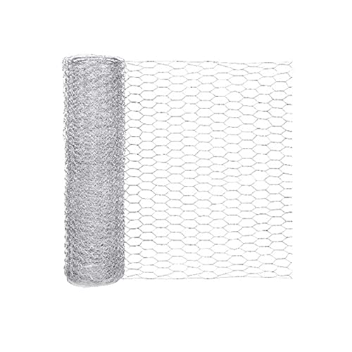 Perfect Flower Wire Mesh,Edelstrahl Drahtgitter Fliegengitter,engmaschiger Volierendraht,Maschendrahtzaun Sechseckgeflecht Verzinkt I Hühnerzaun Kaninchendraht Hasengitter Feinmaschig,0.4m5m von Perfect Flower