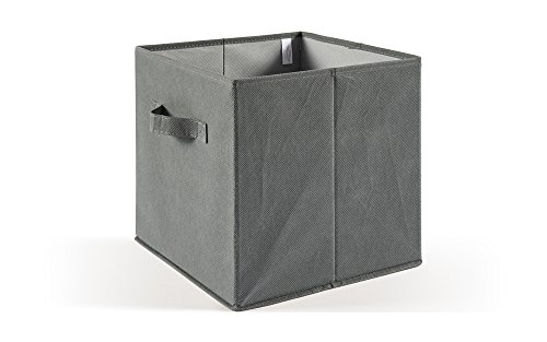 Perfekt mehr EasyBox Organizer Schublade TNT, Stoff, Asche, 30.0 x 30.0 x 30.0 cm von Perfetto