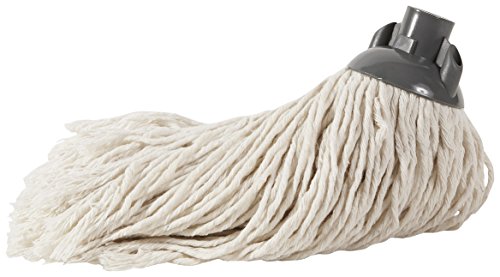 Perfekt moccioso Mop für Böden, Baumwolle, Coccia grau/Garn EIS, 8 x 8 x 28.0 cm von Perfetto