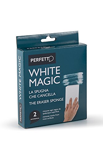 Perfetto Schwamm Clear White Magic Spots Pack von 2 Stück, Mehrfarbig, Einheitsgröße von Perfetto