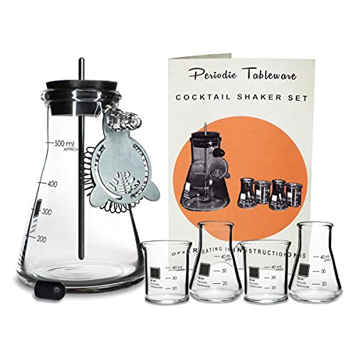 Periodic Tableware Laborflasche Cocktail-Shaker Set von Periodic Tableware