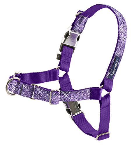 PetSafe Bling Easy Walk Hundegeschirr, Größe M, Violett von PetSafe