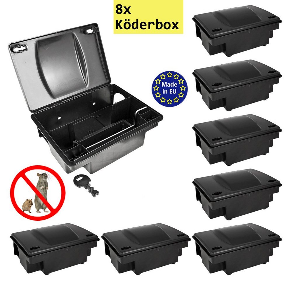 Petigi Köderbox 1-30x Köderstation Multibox Nagerstation Köderbox Mäusebox Rattenbox von Petigi