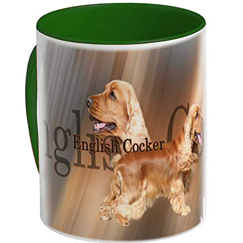 Becher (DG) Vert Foret Hund English Cocker Spaniel von Pets-easy.com