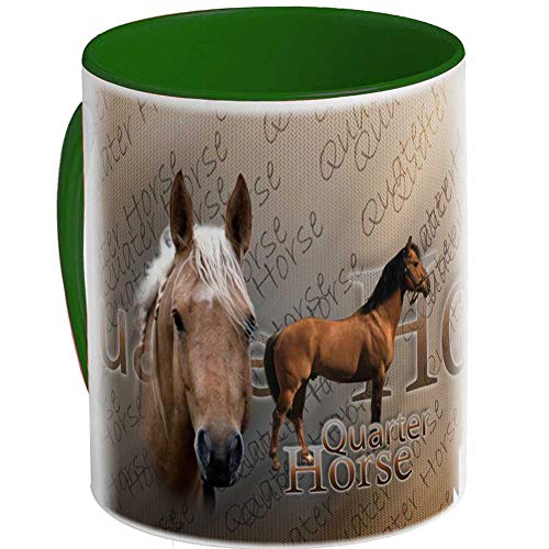 Becher (DG) Vert Foret Pferd Quater Horse von Pets-easy.com