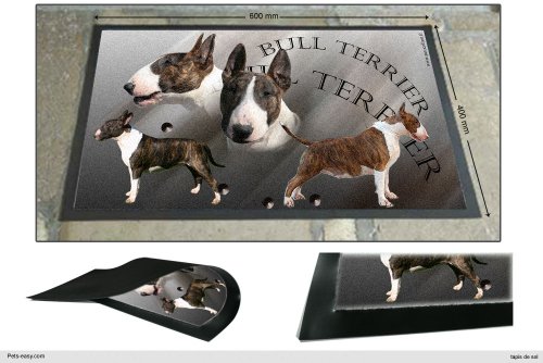 Matte 60/40 cm Bullterrier von Pets-easy.com