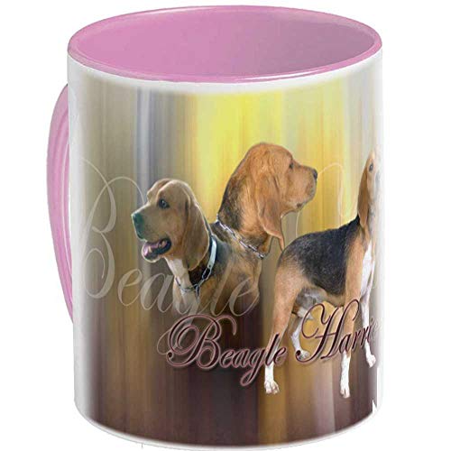 keramik tassen (AR) Rose Hund Beagle von Pets-easy.com