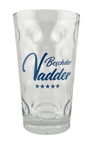 Beschder Vadder Dubbeglas - Das Dubbeglas für den besten Pfälzer Vater von Pfalz Schorle Edition