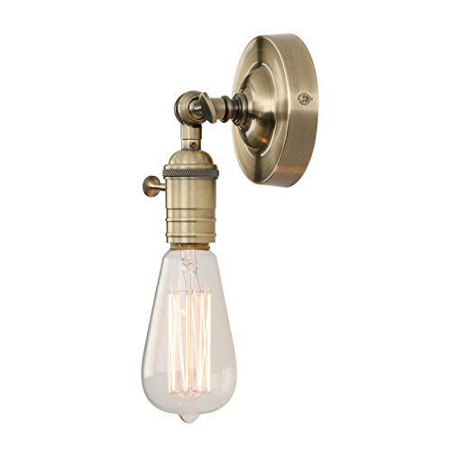 Phansthy Vintage Industrie Loft-Wandlampen Wandbeleuchtung Wandleuchten Antik Deko Design Wandbeleuchtung Küchenwandleuchte (Bronze Farbe ) von Phansthy