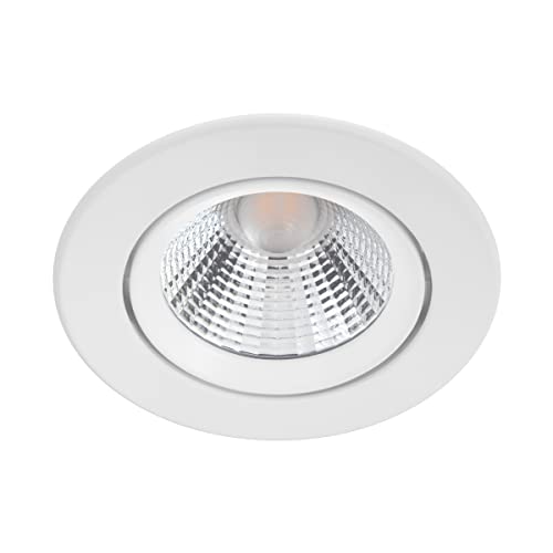 Philips LED Einbauspot Sparkle, weiß, 5,5W, dimmbar, warmweißes Licht (2.700K) von Philips Lighting