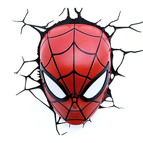 Philips Lighting 3D Spider Man Mask Light von Marvel