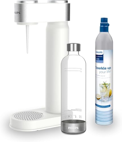 Philips Water ADD4902WH/10 GoZero Wassersprudler, Plastik, 1 Liter, WeiÃŸ von Philips Water
