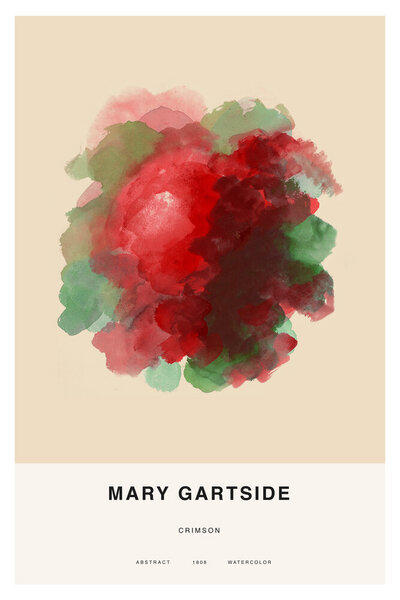 Photocircle Poster / Leinwandbild - Mary Gartside: Purpur von Photocircle