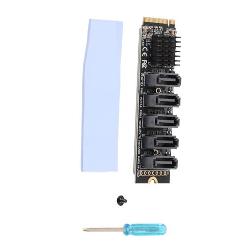 PCIE M.2 zu SATA3.0 Adapterkarte, M.2 Adapter, M.2 PCIE Adapter KEin Laufwerk Festplattenkonverter Für OS X von Pilipane