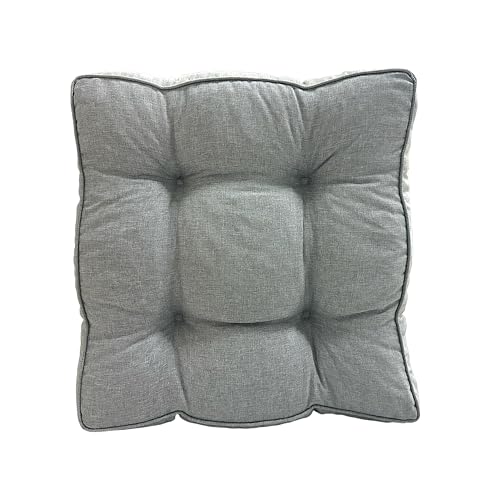 Pillows24 Loungemöbel-Sitzkissen 60x60 cm, quadratisch, Polsterauflage für Rattan-Möbel, Lounge-, Terrasse, Garten- und Balkonmöbel, geeignet als Palettenkissen von Pillows24