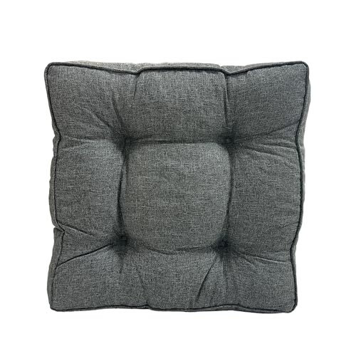 Pillows24 Loungemöbel-Sitzkissen 70x70 cm, quadratisch, Polsterauflage für Rattan-Möbel, Lounge-, Terrasse, Garten- und Balkonmöbel, geeignet als Palettenkissen von Pillows24