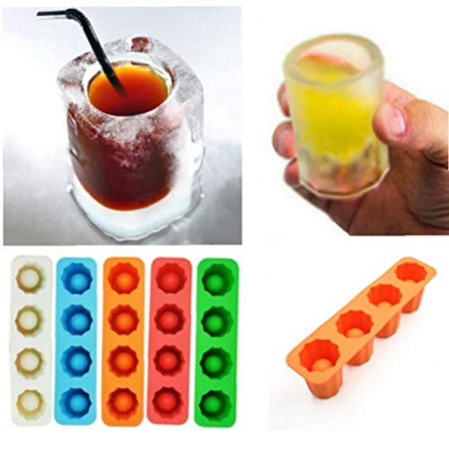 Ice Cube Tray Mold Ice Shot Glass Mold Makes Shot Glasses Ice Mould Novelty Gifts Ice Tray Summer Drinking Tool von PiniceCore