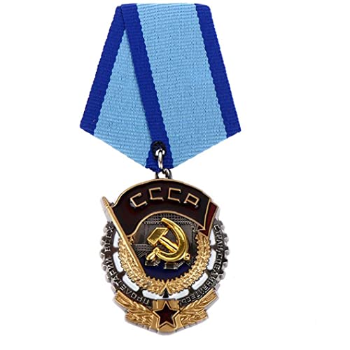 1 Stück Die Reihenfolge Der Roten Fahne Der Arbeit Der UDSSR-Medaille Abzeichen Militärmedaille Abzeichen Revers Pins von PiniceCore
