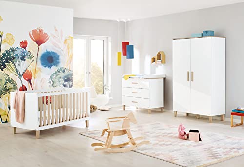 Pinolino Babyzimmer, weiß, breit von PINOLINO