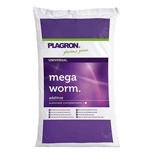 Plagron Mega Worm, natürlicher Stickstofflieferant, fein gesiebt, 25 L von Plagron