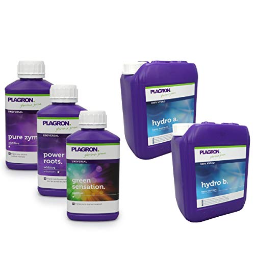 Plagron – Pack Dünger 100% Hydro 5 Liter von Plagron