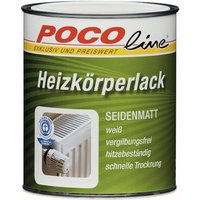 POCOline Acryl Heizkörperlack weiß seidenmatt ca. 0,75 l von Pocoline
