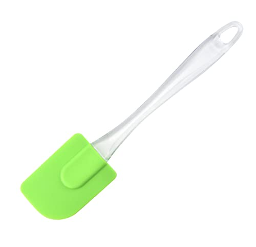 Poejetag SilikonSpachtel mit Kristallbeschichtung Butterspatel Kuchenwerkzeuge Silikonschaber Küche (grün), Plastic von Poejetag