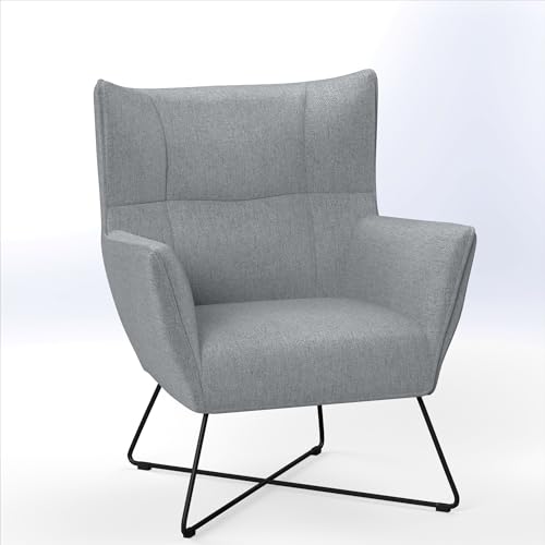 Polsetti - Excite - Ohrensessel - Armlehnstuhl - Gepolstert Sessel Wohnzimmer - Relaxsessel - Loungesessel - Esszimmerstühle - Fernsehsessel - Lesesessel Bequem - Bodensessel - Esstisch Stühle von Polsetti