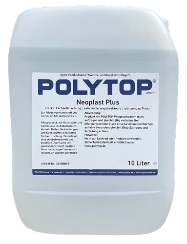 POLYTOP Neoplast Plus Kunststoffpflege Reifenpflege 10 Liter von Polytop
