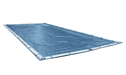 Pool Mate 352550RPM Heavy Duty Blue Winter Pool Cover for Inground Swimming Pools, 7.6 x 15.2 m Inground Pool von Pool Mate