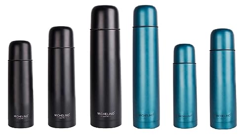 Premium Design Thermosflasche I Thermoskanne I Thermos Flasche Edelstahl I auslaufsicher I spülmaschinen geeignet I (0,5 Liter, Royalblau) von Posten Anker